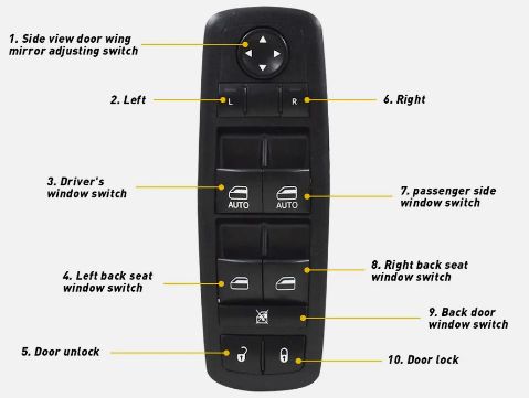 Electric regulating switch